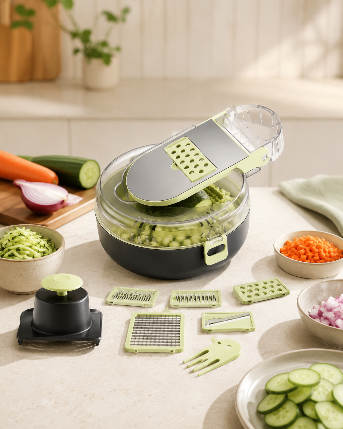 Cortador Picador de Vegetales 9 en 1