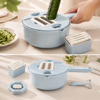 Rallador de Vegetales y Quesos 5 en 1