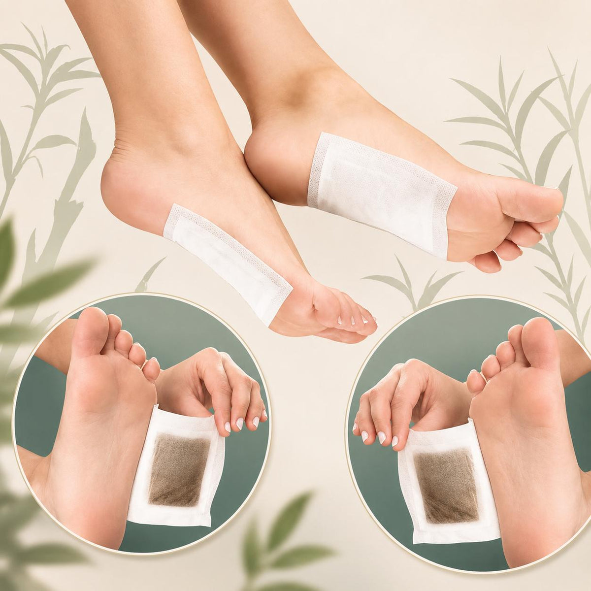 Parches Detox Para Pies Caja x10